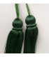 Wall decoration bamboo green fan 70x60x3cm