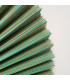 Wall decoration bamboo green fan 70x60x3cm