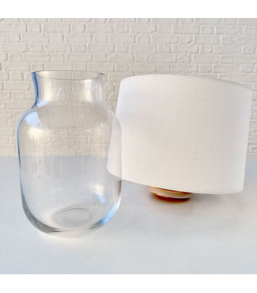 Table Lamp black Metal