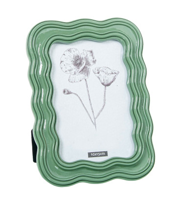 Photo Frame Resine green 14.5x2x19.5cm
