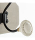 Wall Coat Rack Wood, Metal and Ceramic 48x2x10cm