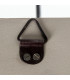 Wall Coat Rack Wood, Metal and Ceramic 48x2x10cm