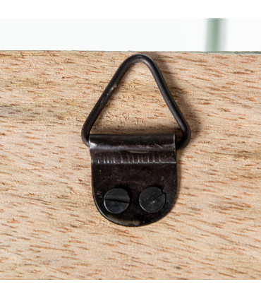 Wall Coat Rack Wood, Metal and Ceramic 28x2x10cm