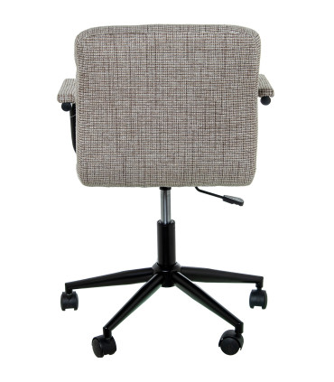 Desk Armchair grey tissue 57.5x59x101cm