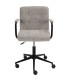 Desk Armchair grey tissue 57.5x59x101cm