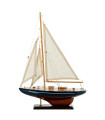 Decorative Boat Wood 30x6,5x43cm