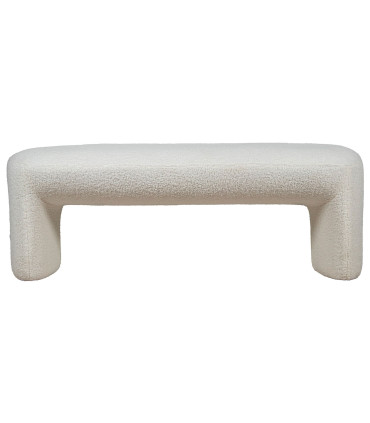 Set of 3 bench Classic beige 126x43x50cm