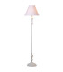 Floor Lamp white metal 38x38x155cm