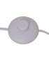 Floor Lamp white metal 38x38x155cm