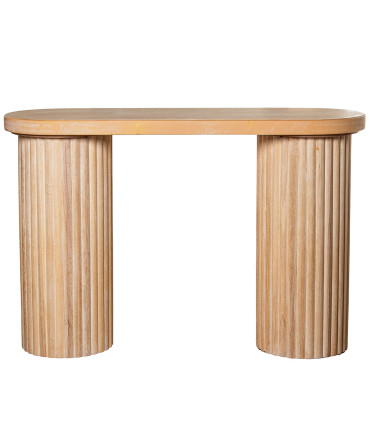 Console bois design 119x40x81cm
