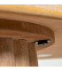 Console bois design 119x40x81cm