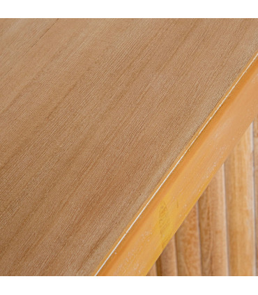 Console bois design 119x40x81cm