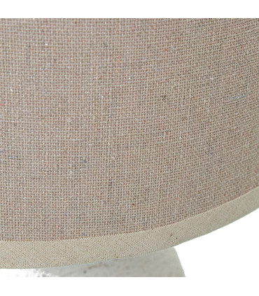 Table Lamp beige ceramic 20x20x28cm