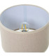 Table Lamp beige ceramic 20x20x28cm