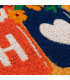 Coco Doormat flowers home 60x40x1.5cm