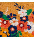 Coco Doormat flowers home 60x40x1.5cm
