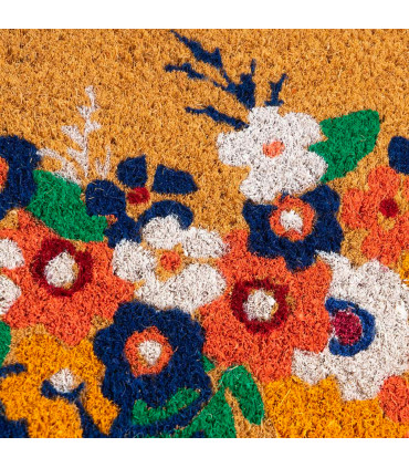 Coco Doormat flowers home 60x40x1.5cm