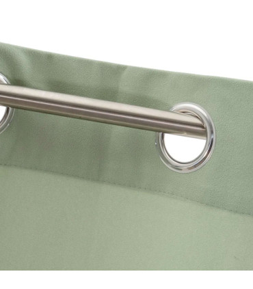 Curtain green velvet individually 260x140cm