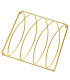 Trivet gold metal 19x19x1cm