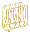 Paper towels holder gold metal 15x6,5x13cm