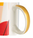 Set de 3 mugs en céramique design abstrait 340ml
