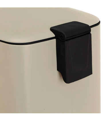 Kitchen Bin Retro beige Metal - 20L