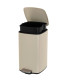 Kitchen Bin Retro beige Metal - 20L