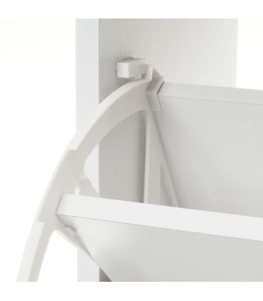 shoe Closet Wood white 60x24x80cm