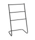 Matt Black Towel Holder 46x35x82cm