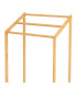 Porte serviette sur pied en Bambou avec étagère 51x31x85cm