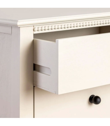 Bedside Table Wood grey 43x33x61cm