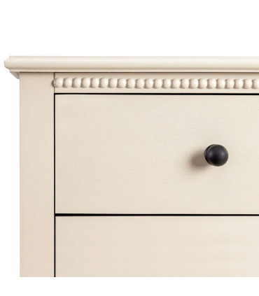 Bedside Table Wood grey 43x33x61cm