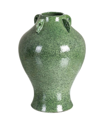 Design vase ceramic green 30x30x40cm