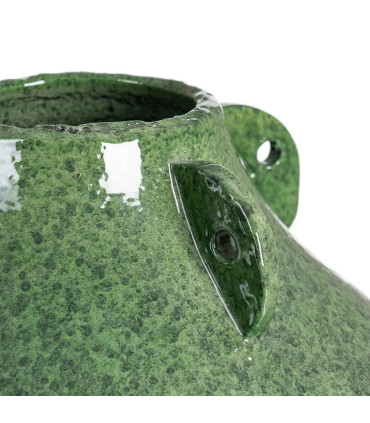 Design vase ceramic green 30x30x40cm