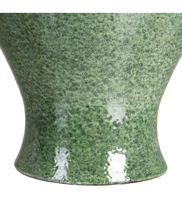 Vase déco céramique vert 30x30x40cm