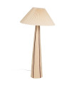 Floor Lamp beige ceramic 53x53x103cm