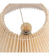 Floor Lamp beige ceramic 53x53x103cm