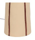 Floor Lamp beige ceramic 53x53x103cm