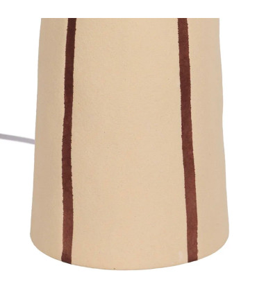 Floor Lamp beige ceramic 53x53x103cm