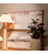 Floor Lamp beige ceramic 53x53x103cm