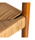 Armchair design wood 57x57x78cm