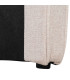 Tête de lit classique tissu beige 160x12x100cm