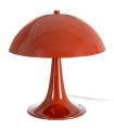 Lampe à poser champignon métal terracotta 25x25x27.5cm