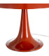 Lampe à poser champignon métal terracotta 25x25x27.5cm