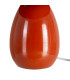 Terracotta metal table Lamp 24x24x25.5cm