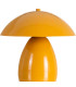 Yellow metal table Lamp 24x24x25.5cm