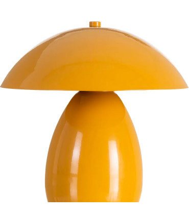 Yellow metal table Lamp 24x24x25.5cm