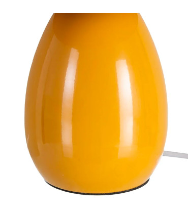 Yellow metal table Lamp 24x24x25.5cm