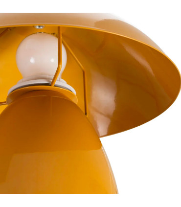 Yellow metal table Lamp 24x24x25.5cm