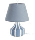 Table Lamp blue ceramic 22x22x30cm